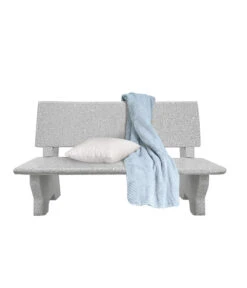 Dehner Granit-Gartenbank, Grau, Ca. B120/H75/T50 Cm -Gartenladen Im Freien 1515642 WE DE 001 DehnerGranitBankgrau120cm