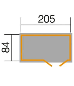 Weka Bike- Multibox, Ca. B219/H151/T100 Cm -Gartenladen Im Freien 1524859 WE DE 001 WekaBikeMultibox