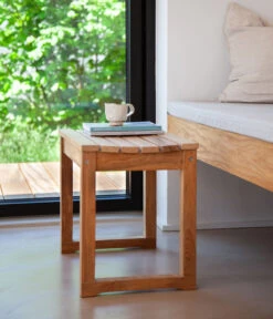 Cinas Gartenhocker Vega -Gartenladen Im Freien 2012045 WE MO 003 TeackhockerVega