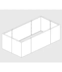 Palatino Cortenstahl-Hochbeet Urban 15 Palatino Cortenstahl-Hochbeet Urban -Gartenladen Im Freien 2015055 WE DE 001 PalatinoHochbeetUrban200x100