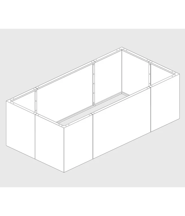 Palatino Cortenstahl-Hochbeet Urban 7 Palatino Cortenstahl-Hochbeet Urban – Bild 7