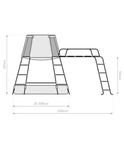TP Toys Spielturm Explorer, Ca. B208/H201/T306 Cm -Gartenladen Im Freien 2049054 WE BG 001 SpielturmExplorer