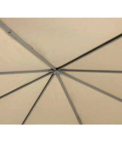 Tepro Gartenpavillon Marabo, Ca. B305/H275/T305 Cm -Gartenladen Im Freien 2190643 WE DE 004 PavillonMaraboTaupe