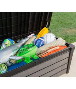 Keter Aufbewahrungsbox Brushwood, 455 Liter, Ca. B145/H60,3/T69,7 Cm -Gartenladen Im Freien 2191161 WE DE 001 KeterAufbewahrungsbox