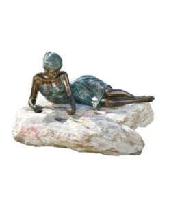 Rottenecker Bronzefigur Mädchen Klementine Klein