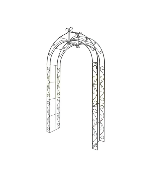 Dehner Metall-Rosenbogen Melina, Ca. B134/H244/T38 Cm 1 Dehner Metall-Rosenbogen Melina, Ca. B134/H244/T38 Cm