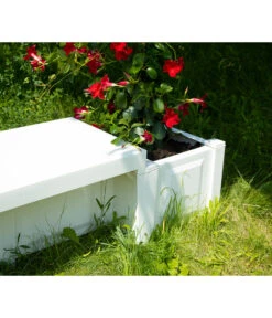 KHW Kunststoff-Gartenbank Berlin -Gartenladen Im Freien 2547339 WE DE 006 BankBerlinweiss