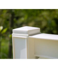 KHW Kunststoff-Gartenbank Kopenhagen -Gartenladen Im Freien 2547511 WE DE 001 BankKopenhagenweiss