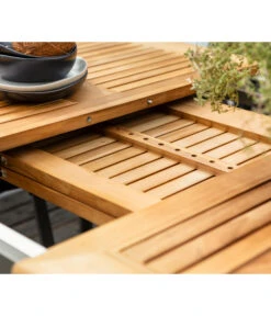 Dehner Teak-Ausziehtisch Colmar, Ca. B152-210/H76/T89 Cm -Gartenladen Im Freien 2785608 WE DE 002 DehnerTischColmar