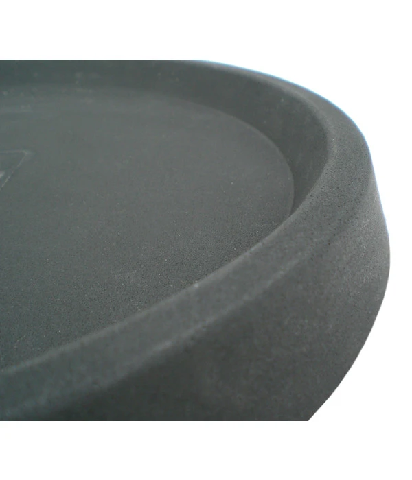 Vasar Kunststoff-Untersetzer, Rund, Anthrazit 2 Vasar Kunststoff-Untersetzer, Rund, Anthrazit – Bild 2