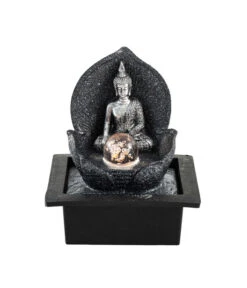 Pajoma Zimmerbrunnen Silver Buddha