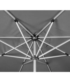 Schneider Premium Sonnenschirm Monaco, Granitgrau, Rund, Ca. Ø350 Cm -Gartenladen Im Freien 2887974 WE DE 001 SChirmMonaco350Granitgrau