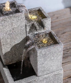 Dehner Granit-Gartenbrunnen Cascada, Ca. H65 Cm -Gartenladen Im Freien 2888618 WE DE 001 DehnerGranitGartenbrunnenCascada