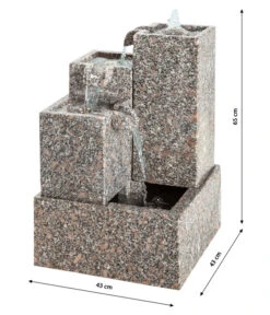 Dehner Granit-Gartenbrunnen Cascada, Ca. H65 Cm -Gartenladen Im Freien 2888618 WE DE 004 DehnerGranitGartenbrunnenCascada