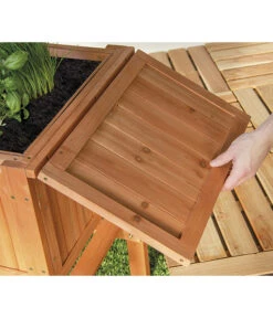 Hecht Hochbeet Cube 1, Ca. B70/H80/T50 Cm -Gartenladen Im Freien 3060290 WE DE 001 HechtHochbeetCube