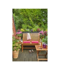 Dehner Akazienbank Paisley, 2-Sitzer -Gartenladen Im Freien 3099728 WE MO 002 Akazienbank Paisley 1