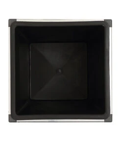 Dehner WPC-Topf Inkl. Kunststoff-Einsatz, Anthrazit -Gartenladen Im Freien 3220589 WE DE 001 PolystoneTopfinklKunststoffEinsatzBlumentopf