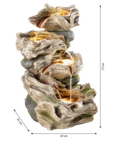 Dehner Polyresin-Gartenbrunnen Albero, Ca. B47/H77/T41 Cm -Gartenladen Im Freien 3277027 WE BG 001DehnerPolyresinGartenbrunnenAlbero