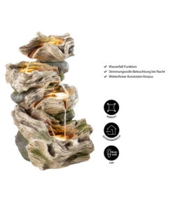 Dehner Polyresin-Gartenbrunnen Albero, Ca. B47/H77/T41 Cm -Gartenladen Im Freien 3277027 WE IG 001 DehnerPolyresinGartenbrunnenAlbero