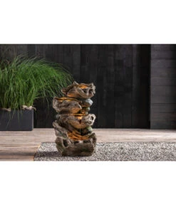 Dehner Polyresin-Gartenbrunnen Albero, Ca. B47/H77/T41 Cm -Gartenladen Im Freien 3277027 WE MO 001 DehnerPolyresinGartenbrunnenAlbero