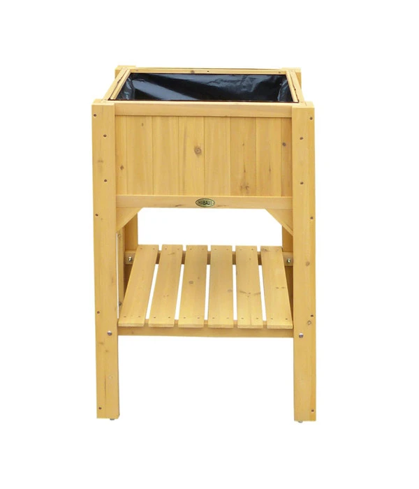 Habau Hochbeet Kompakt Mit Ablage, Ca. B60/H89/T45 Cm 2 Habau Hochbeet Kompakt Mit Ablage, Ca. B60/H89/T45 Cm – Bild 2