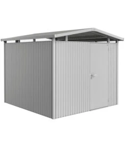 Biohort Metallgerätehaus Panorama® P4, Silber