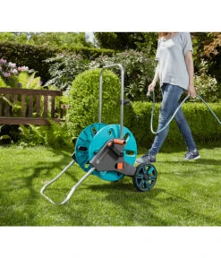 GARDENA Schlauchwagen CleverRoll M 12 GARDENA Schlauchwagen CleverRoll M -Gartenladen Im Freien 4058566 WE MO 002 GARDENASchlauchwagenAquaRollM