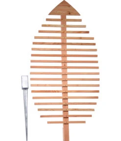 Dobar Rankhilfe In Blattform, Ca. B84/H160 /T6,5 Cm -Gartenladen Im Freien 4155099 WE FS 003 DobarGrosseRankhilfeinBlattform