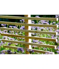 Dobar Rankhilfe In Blattform, Ca. B84/H160 /T6,5 Cm -Gartenladen Im Freien 4155099 WE MO 005 DobarGrosseRankhilfeinBlattform