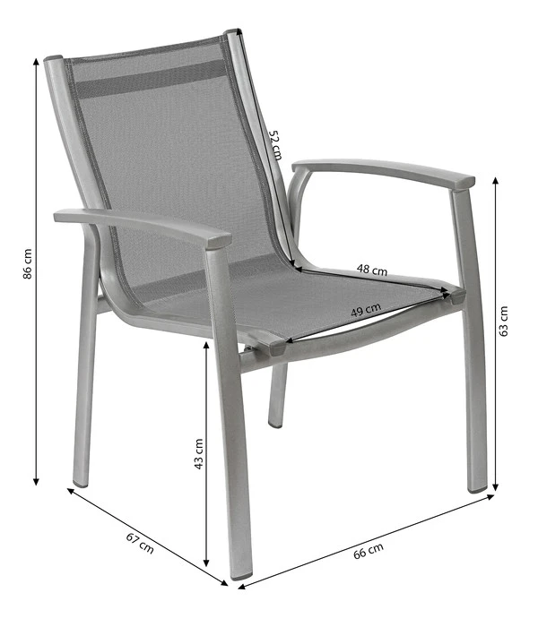 Dehner Stapelstuhl Niederlehner Chicago 3 Dehner Stapelstuhl Niederlehner Chicago – Bild 3