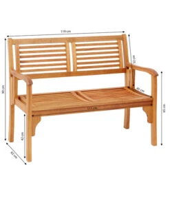 Dehner Klappbank Douglas, 2-Sitzer -Gartenladen Im Freien 4216784 WE BG 001 KlappbankDouglas