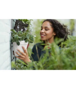 Elho Metall-Wandgitter Für Töpfe Loft Urban Green Wall Gestell, Ca. B47,3/H59/T1,5 Cm, Schwarz 34 Elho Metall-Wandgitter Für Töpfe Loft Urban Green Wall Gestell, Ca. B47,3/H59/T1,5 Cm, Schwarz -Gartenladen Im Freien 4315917 4315677 WE MO 008 elhoMetallWandgitterWandhaengetopf