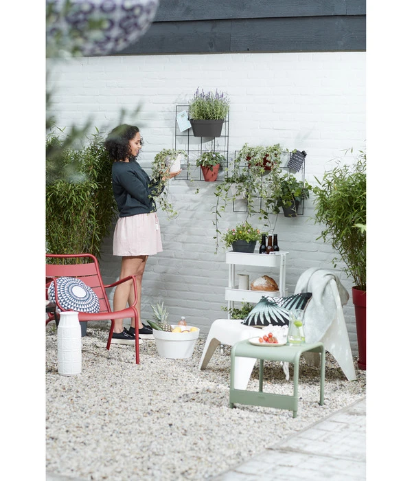 Elho Metall-Wandgitter Für Töpfe Loft Urban Green Wall Gestell, Ca. B47,3/H59/T1,5 Cm, Schwarz 19 Elho Metall-Wandgitter Für Töpfe Loft Urban Green Wall Gestell, Ca. B47,3/H59/T1,5 Cm, Schwarz – Bild 19