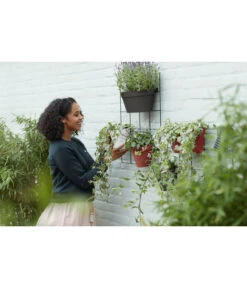 Elho Metall-Wandgitter Für Töpfe Loft Urban Green Wall Gestell, Ca. B47,3/H59/T1,5 Cm, Schwarz 25 Elho Metall-Wandgitter Für Töpfe Loft Urban Green Wall Gestell, Ca. B47,3/H59/T1,5 Cm, Schwarz -Gartenladen Im Freien 4315917 WE MO 004 elhoMetallWandgitterfuerToepfeBlumentopfurbangardening