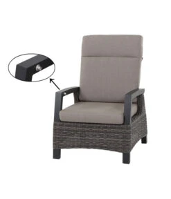 Siena Garden Sessel Corido, 103 X 87 X 73 Cm -Gartenladen Im Freien 4330379 WE DE 019 Sesselcoridocharcoal