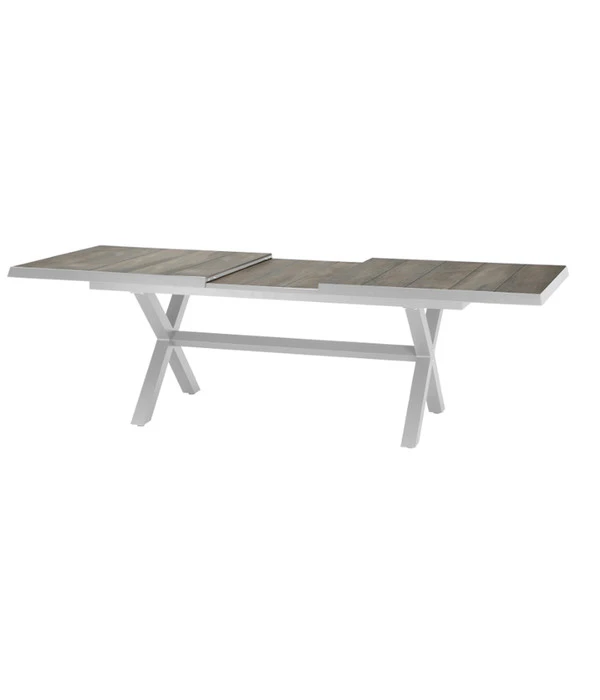 Siena Garden Ausziehtisch Sincro, Hellgrau, Ca. B200-260/H77/T100 Cm 10 Siena Garden Ausziehtisch Sincro, Hellgrau, Ca. B200-260/H77/T100 Cm – Bild 10