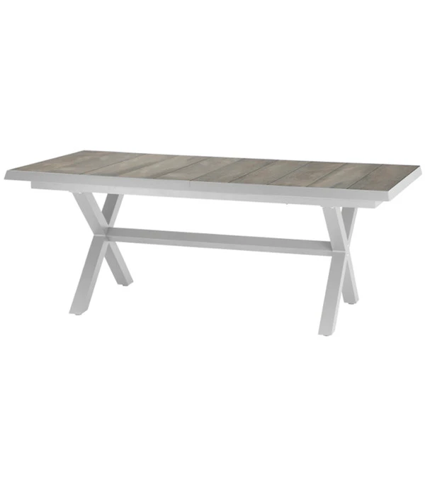 Siena Garden Ausziehtisch Sincro, Hellgrau, Ca. B200-260/H77/T100 Cm 1 Siena Garden Ausziehtisch Sincro, Hellgrau, Ca. B200-260/H77/T100 Cm