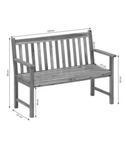 Dehner Bank Mykonos, 2-Sitzer -Gartenladen Im Freien 4407201 WE BG 001 BankMykonos