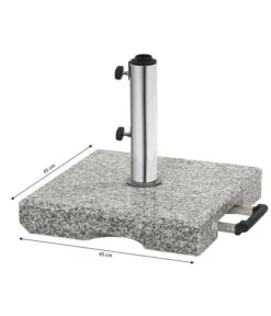 Dehner Granit-Schirmständer -Gartenladen Im Freien 4409991 WE BG 001 SchirmstaenderEckig
