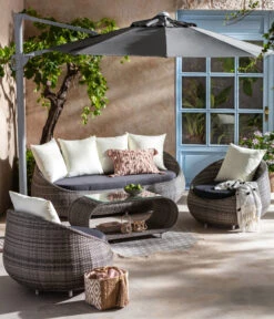 Dehner Geflechtsessel Avani -Gartenladen Im Freien 4418786 WE MO 003 LoungesesselAvaniNeu