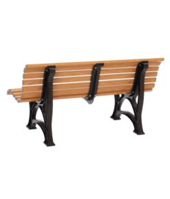 Bank Helgoland, Holzoptik, 3-Sitzer -Gartenladen Im Freien 4460663 WE FS 003 BankHelgoland