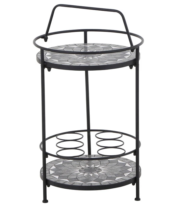 Siena Garden Mosaikbeistelltisch Como, Ca. Ø41/H74 Cm 1 Siena Garden Mosaikbeistelltisch Como, Ca. Ø41/H74 Cm