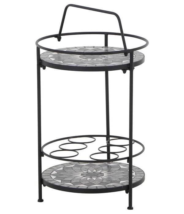 Siena Garden Mosaikbeistelltisch Como, Ca. Ø41/H74 Cm 2 Siena Garden Mosaikbeistelltisch Como, Ca. Ø41/H74 Cm – Bild 2