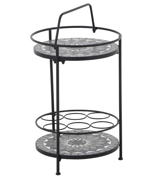 Siena Garden Mosaikbeistelltisch Como, Ca. Ø41/H74 Cm 3 Siena Garden Mosaikbeistelltisch Como, Ca. Ø41/H74 Cm – Bild 3