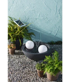 Dehner Kunststoff-Schale Miami, Rund, Anthrazit, Ca. Ø52/H20 Cm -Gartenladen Im Freien 5181383 WE MO 006 KunststoffSchalecaC39852H20cmanthrazit