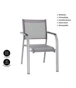 Dehner Balkon-Stapelstuhl Dallas 6 Dehner Balkon-Stapelstuhl Dallas -Gartenladen Im Freien 5302070 WE IG 001 DehnerBalkon StapelstuhlDallas