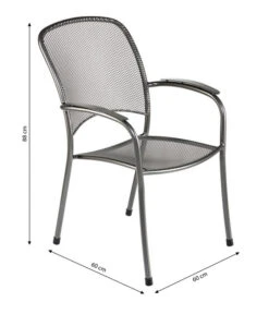 MWH Metall-Stapelsessel Carlo -Gartenladen Im Freien 5305669 WE BG 001 MwhMetallStapelsesselCarloMetStapelsesselCarlo