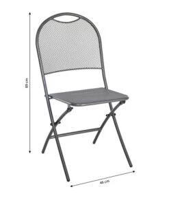 MWH Klappstuhl Cafe Latte -Gartenladen Im Freien 5312111 WE BG 001 MwhKlappstuhlCafeLateKlappstuhlCafeLateEGrau