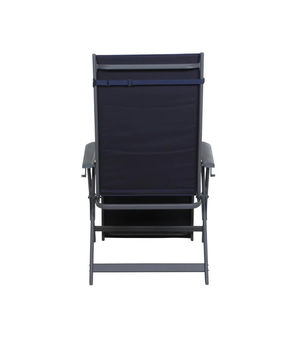 Siena Garden Camping Relaxstuhl Premium, Anthrazit 2 Siena Garden Camping Relaxstuhl Premium, Anthrazit – Bild 2