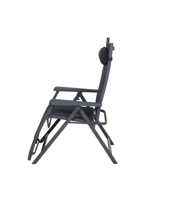 Siena Garden Camping Relaxstuhl Premium, Anthrazit 5 Siena Garden Camping Relaxstuhl Premium, Anthrazit – Bild 5